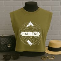 Classical Conversations Rising To The Challenge Garment-Dyed Women's Muscle Tee