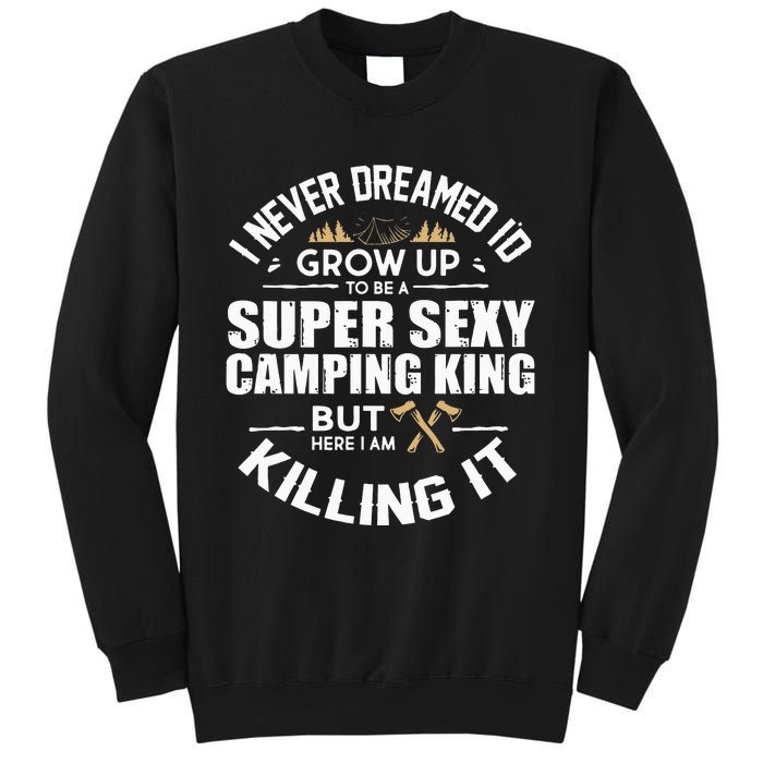 Camping Camper RV Camping Vacation Camping Dad Sweatshirt