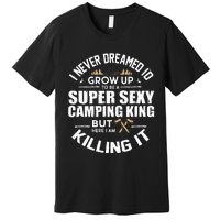 Camping Camper RV Camping Vacation Camping Dad Premium T-Shirt