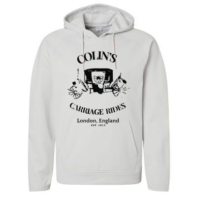 Colin Carriage Rides Performance Fleece Hoodie