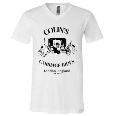 Colin Carriage Rides V-Neck T-Shirt