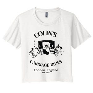 Colin Carriage Rides Women's Crop Top Tee