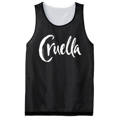 Cruella Mesh Reversible Basketball Jersey Tank