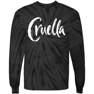 Cruella Tie-Dye Long Sleeve Shirt