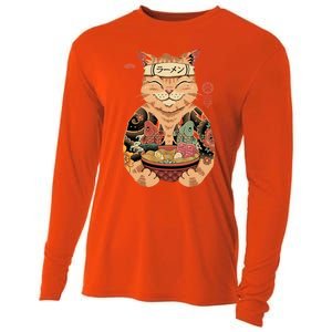 Catana Cat Ramen Cooling Performance Long Sleeve Crew