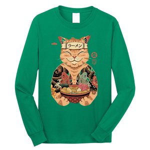 Catana Cat Ramen Long Sleeve Shirt