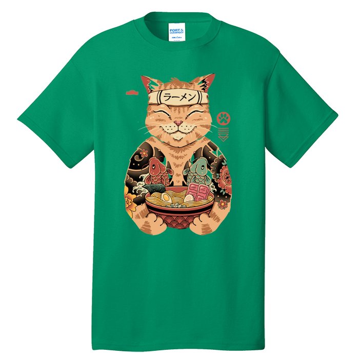 Catana Cat Ramen Tall T-Shirt