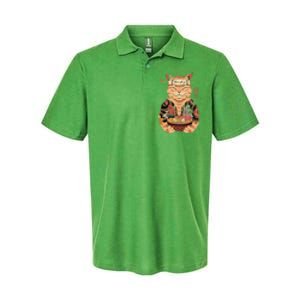 Catana Cat Ramen Softstyle Adult Sport Polo