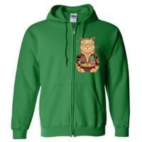 Catana Cat Ramen Full Zip Hoodie