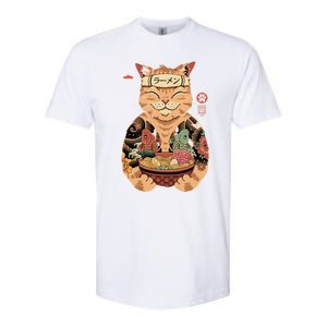 Catana Cat Ramen Softstyle CVC T-Shirt