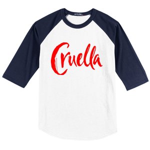 Cruella Baseball Sleeve Shirt