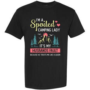 Camping  Camper RV Vacation Camping Garment-Dyed Heavyweight T-Shirt