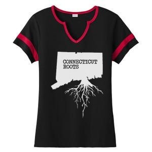 Connecticut Connecticut Roots State Ladies Halftime Notch Neck Tee