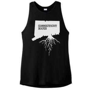 Connecticut Connecticut Roots State Ladies PosiCharge Tri-Blend Wicking Tank