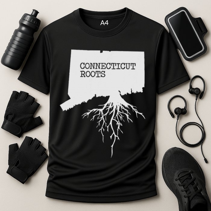Connecticut Connecticut Roots State Cooling Performance Crew T-Shirt