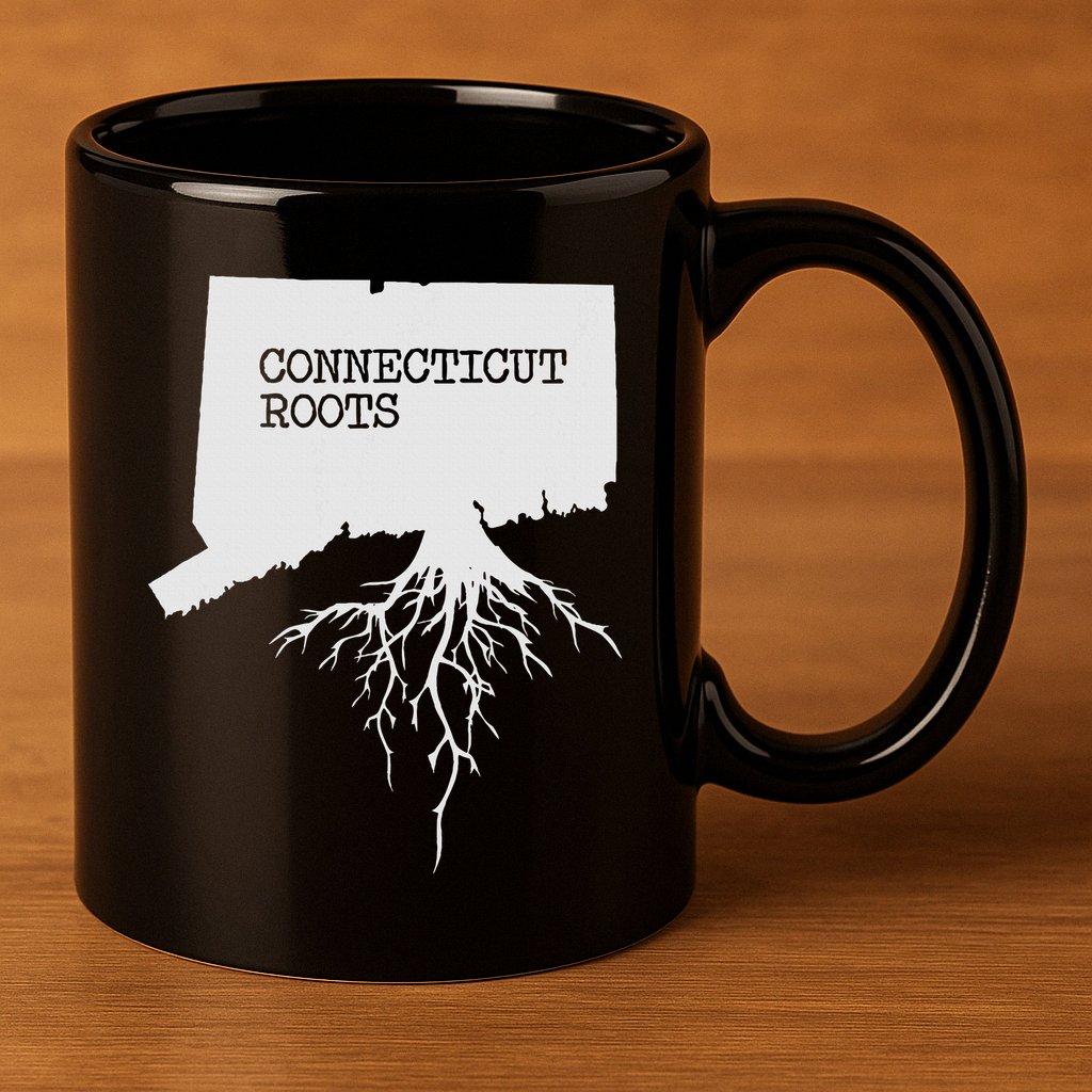 Connecticut Connecticut Roots State 11oz C Handle Ceramic Mug