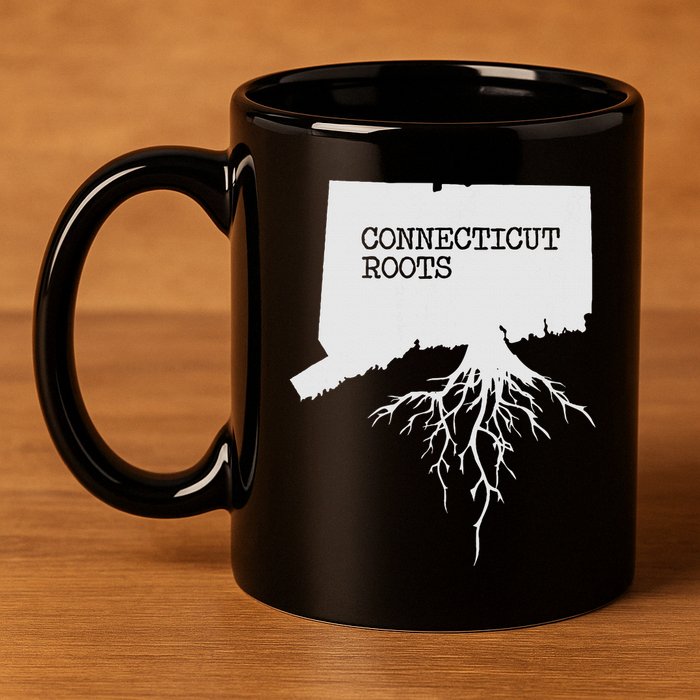 Connecticut Connecticut Roots State 11oz C Handle Ceramic Mug