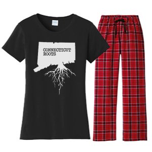 Connecticut Connecticut Roots State Women's Flannel Pajama Set