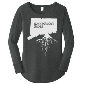 Connecticut Connecticut Roots State Women's Perfect Tri Tunic Long Sleeve Shirt