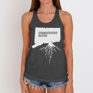 Connecticut Connecticut Roots State Women's Knotted Racerback Tank