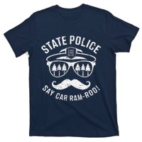 Copstache Car Ramrod Funny Cop Humor T-Shirt