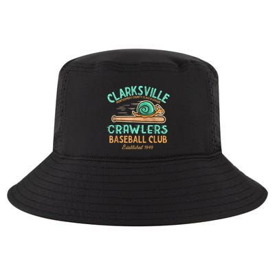 Clarksville Crawlers Retro Minor League Baseball Team Cool Comfort Performance Bucket Hat