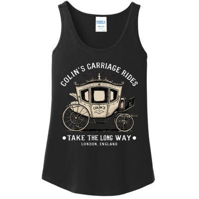 ColinS Carriage Rides Take The Long Way Ladies Essential Tank