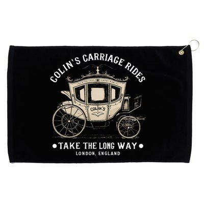 ColinS Carriage Rides Take The Long Way Grommeted Golf Towel