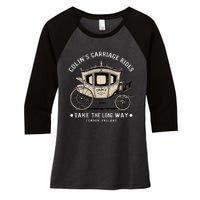 ColinS Carriage Rides Take The Long Way Women's Tri-Blend 3/4-Sleeve Raglan Shirt