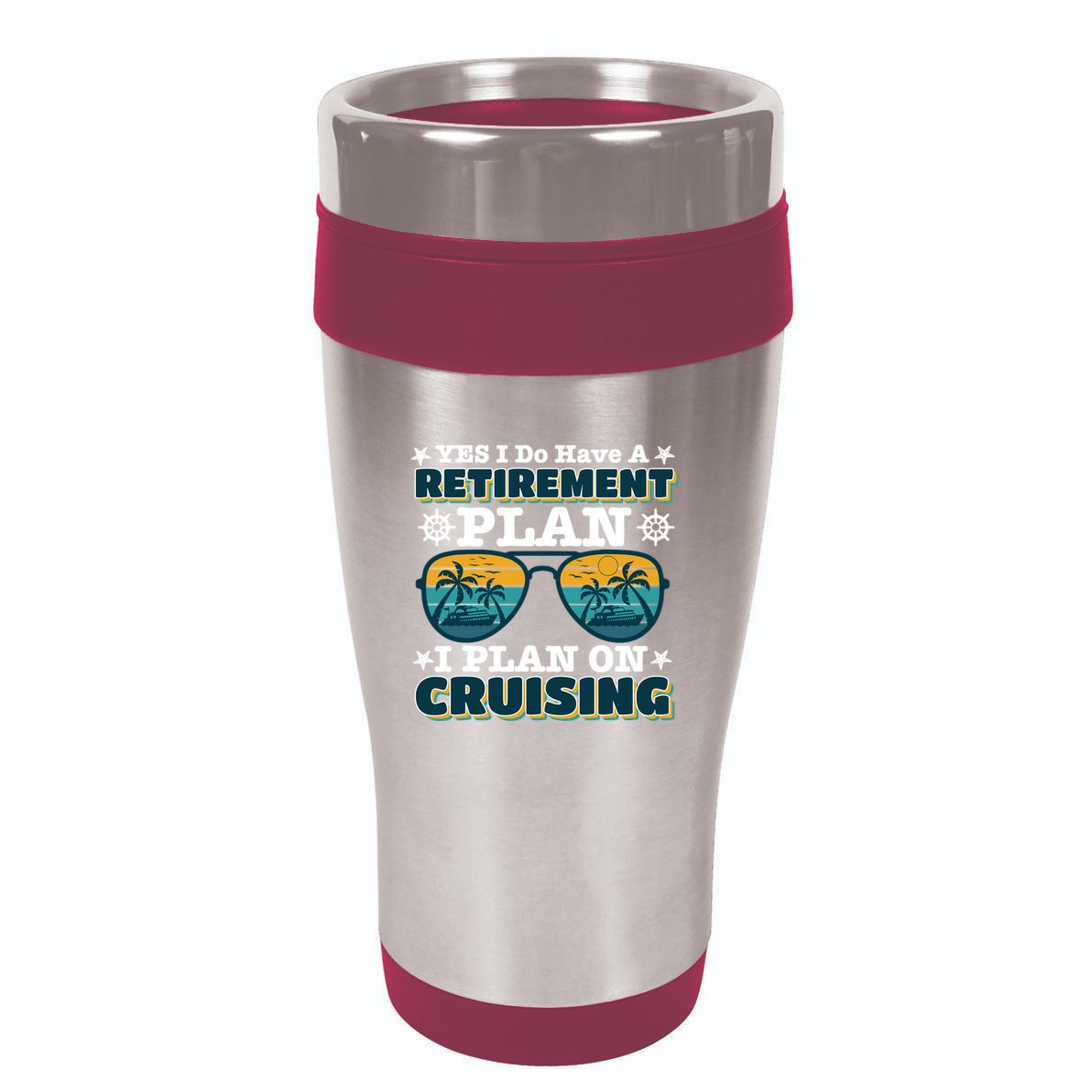 Carnival Cruise Retirement Plan Cruise Ship Cool Cruise Line 16oz Travel Tumbler