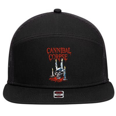 Cannibal Corpse Ritual Candles 7 Panel Mesh Trucker Snapback Hat