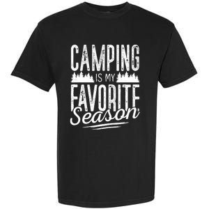 Camping Camper RV Camping Vacation Garment-Dyed Heavyweight T-Shirt