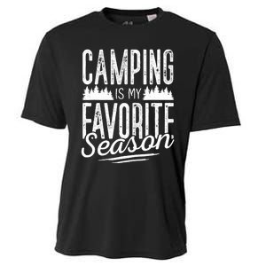 Camping Camper RV Camping Vacation Cooling Performance Crew T-Shirt