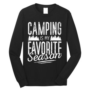 Camping Camper RV Camping Vacation Long Sleeve Shirt