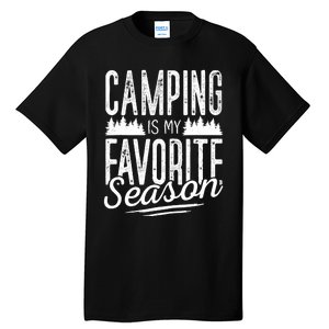 Camping Camper RV Camping Vacation Tall T-Shirt