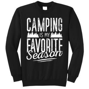 Camping Camper RV Camping Vacation Tall Sweatshirt