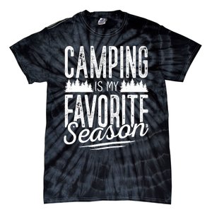 Camping Camper RV Camping Vacation Tie-Dye T-Shirt