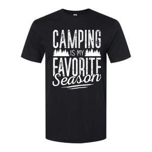 Camping Camper RV Camping Vacation Softstyle CVC T-Shirt