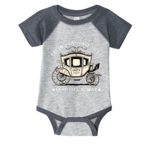 ColinS Carriage Rides Take The Long Way Infant Baby Jersey Bodysuit