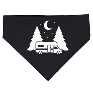 Camping Camper RV Camping Vacation USA-Made Doggie Bandana