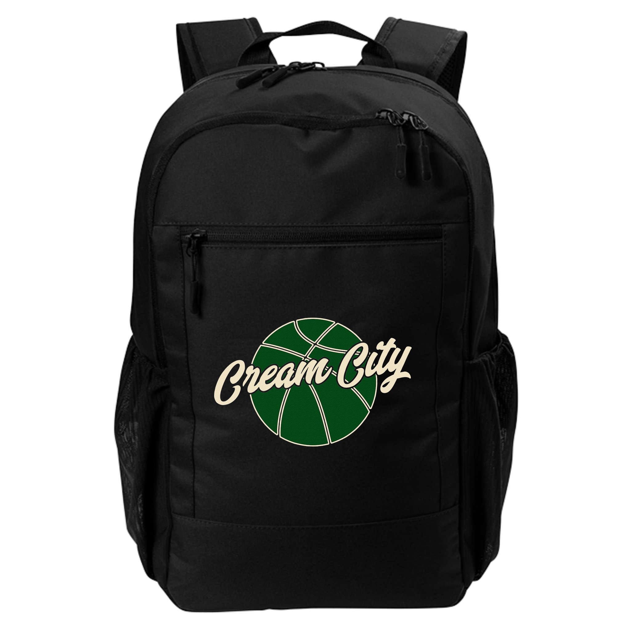 Cream City Retro Milwaukee Basketball Wisconsin Backpack