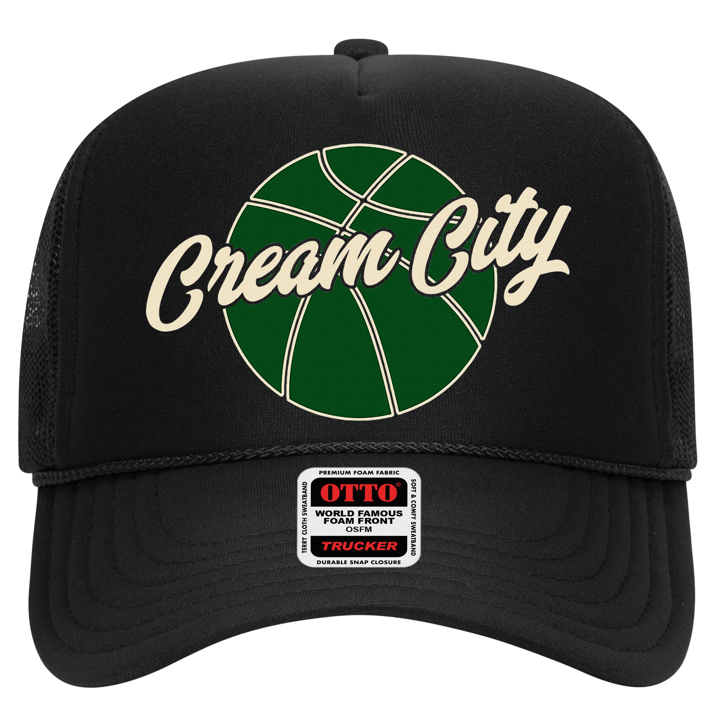 Cream City Retro Milwaukee Basketball Wisconsin Hat
