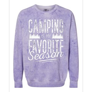 Camping Camper RV Camping Vacation summer Colorblast Crewneck Sweatshirt