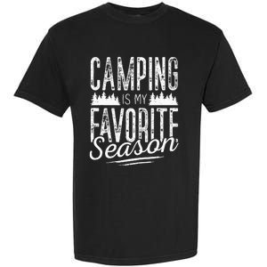 Camping Camper RV Camping Vacation summer Garment-Dyed Heavyweight T-Shirt