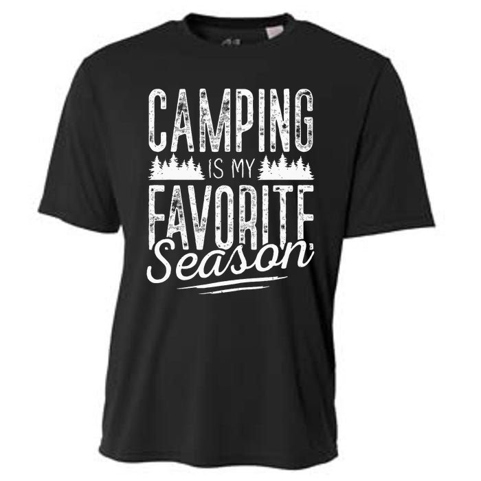 Camping Camper RV Camping Vacation summer Cooling Performance Crew T-Shirt