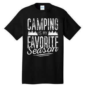 Camping Camper RV Camping Vacation summer Tall T-Shirt