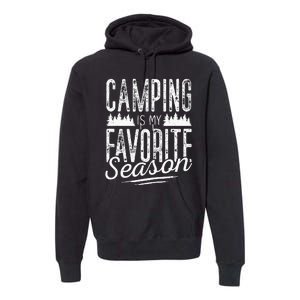 Camping Camper RV Camping Vacation summer Premium Hoodie