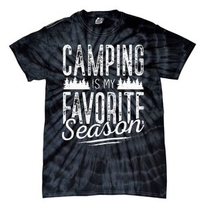 Camping Camper RV Camping Vacation summer Tie-Dye T-Shirt