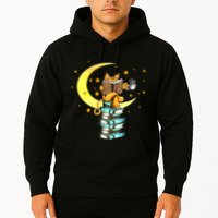 Cats Coffee Reading Kat Books Read Stubenter Kitten Hoodie