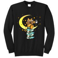 Cats Coffee Reading Kat Books Read Stubenter Kitten Sweatshirt